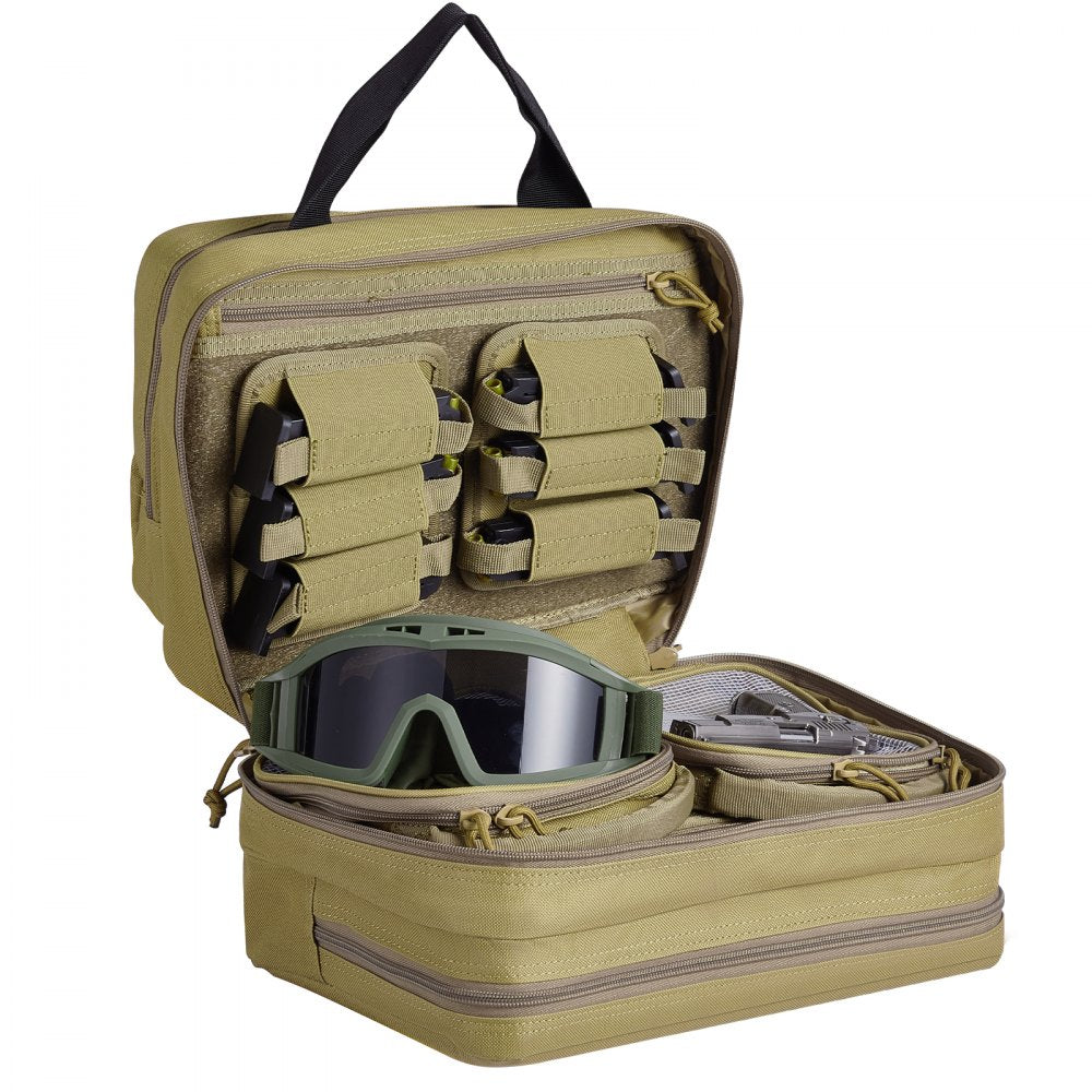 TL-1710 - VEVOR Tactical Gun Bag for 2 Pistols & 6 Magazines