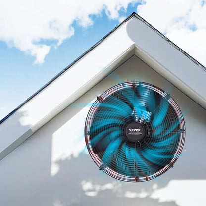 HI420IS - Energy Efficient 16 Inch Gable Mount Attic Exhaust Fan