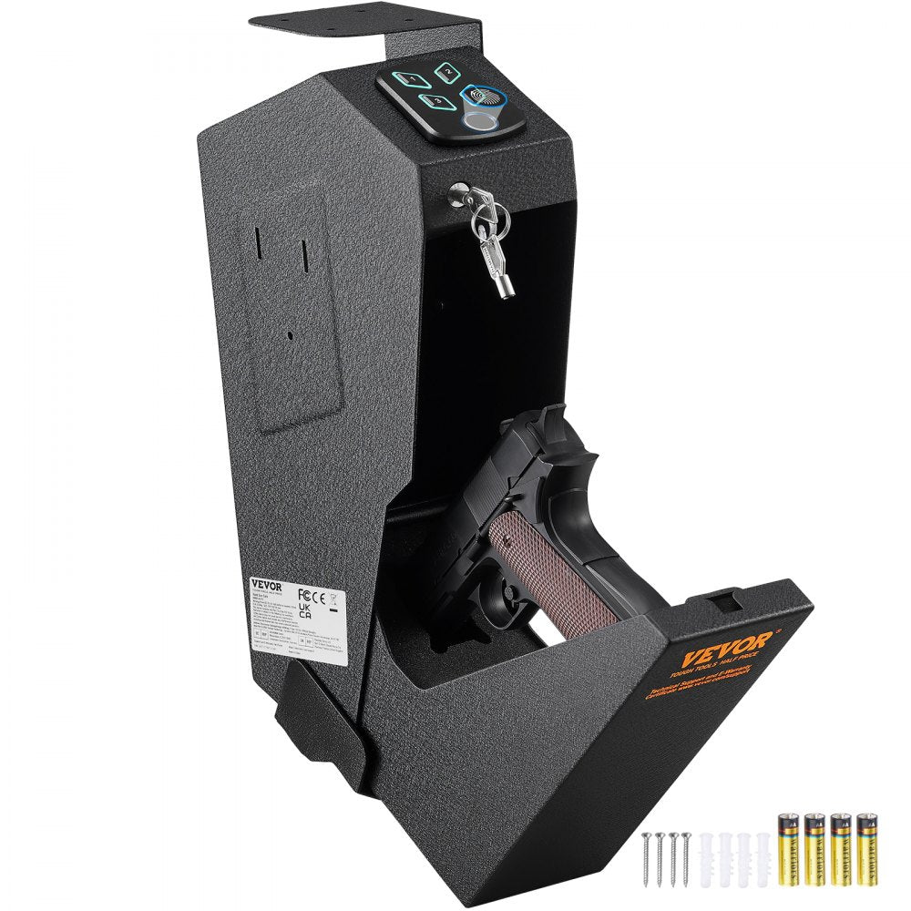 AL370 - Compact Biometric Gun Safe with Fingerprint Access and Foam Interior