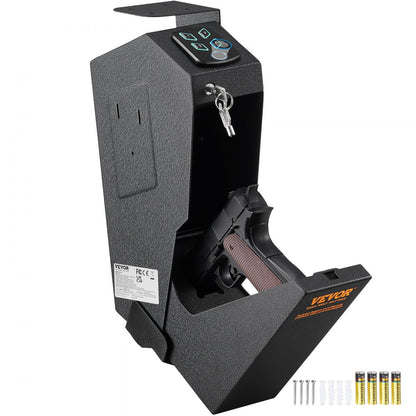 AL370 - Compact Biometric Gun Safe with Fingerprint Access and Foam Interior