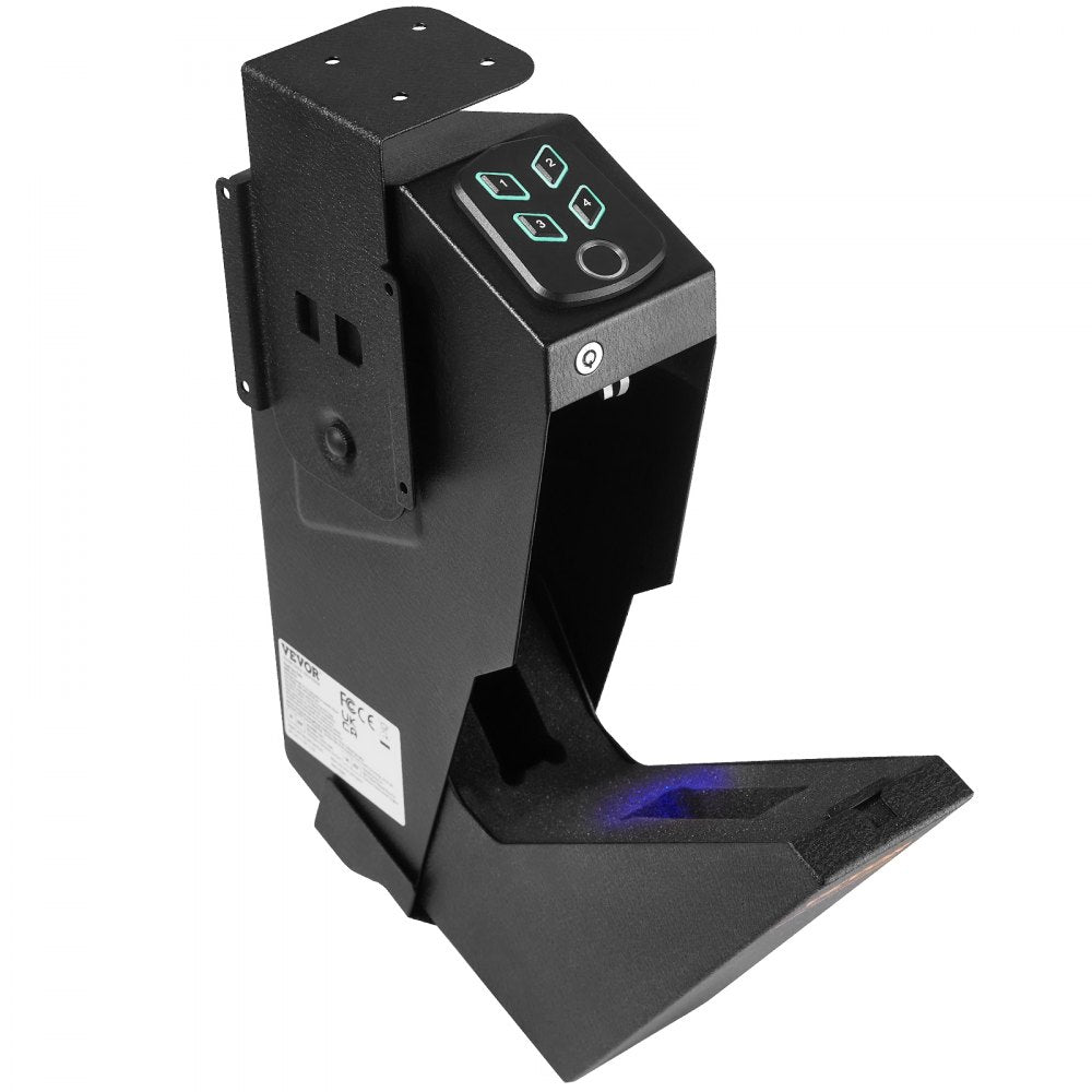 AL370 - Compact Biometric Gun Safe with Fingerprint Access and Foam Interior