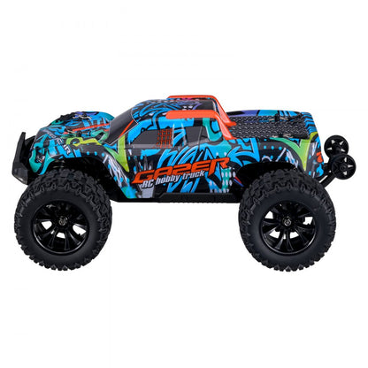 002E - 1:14 Scale 4WD RC Off-Road Truck with 30,000 RPM Motor