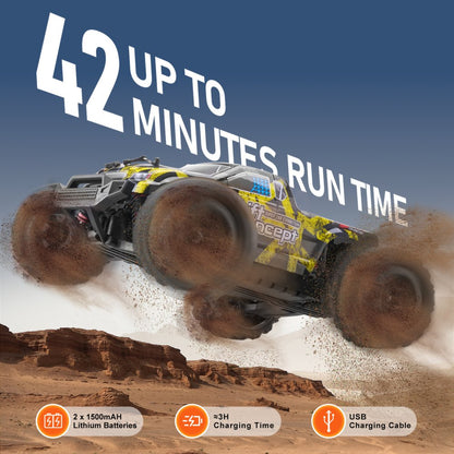 300E - 1:18 Off-Road RC Truck with Brushless Motor & 42-Min Battery