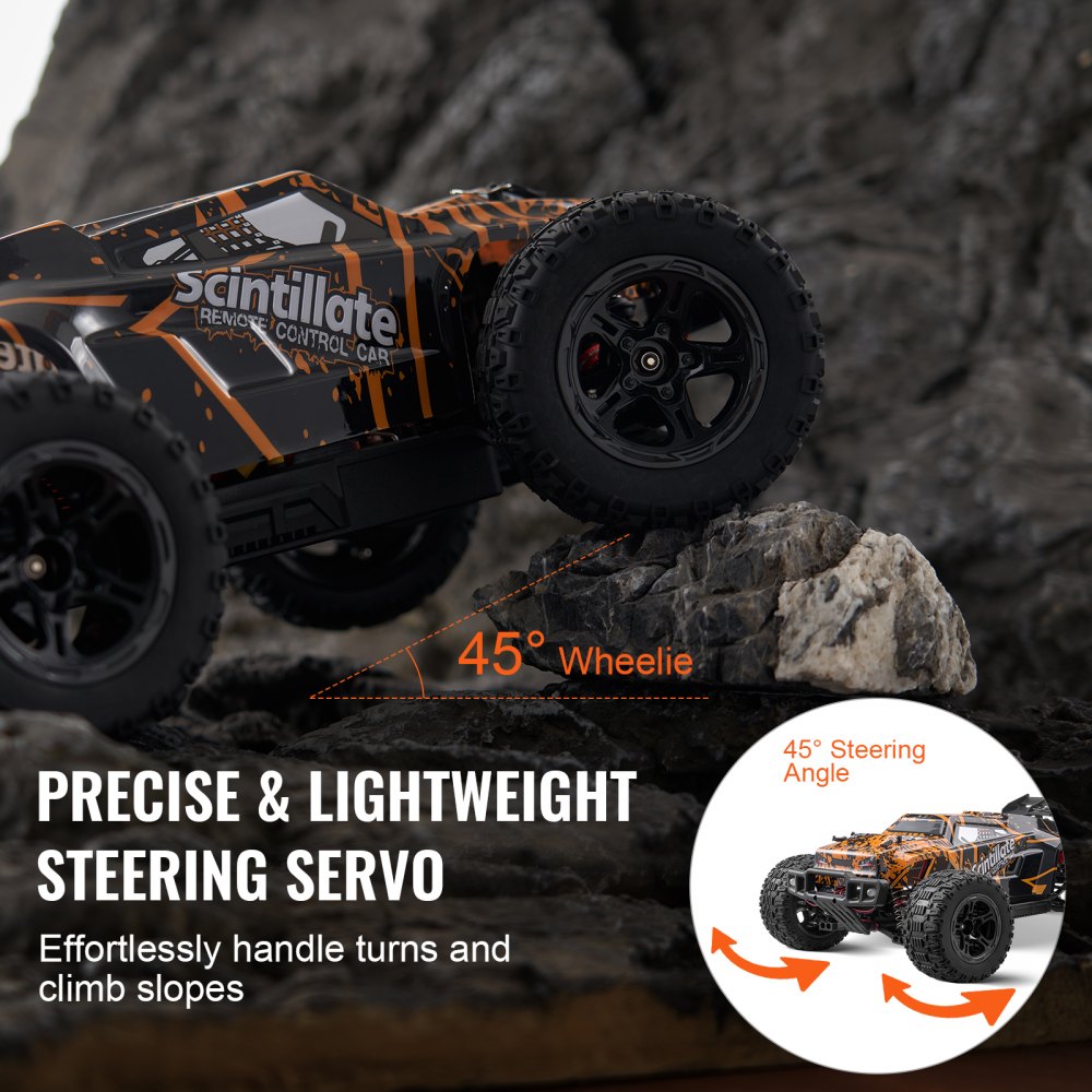 206E - 1:10 Scale All-Terrain RC Car with 50 km/h Speed