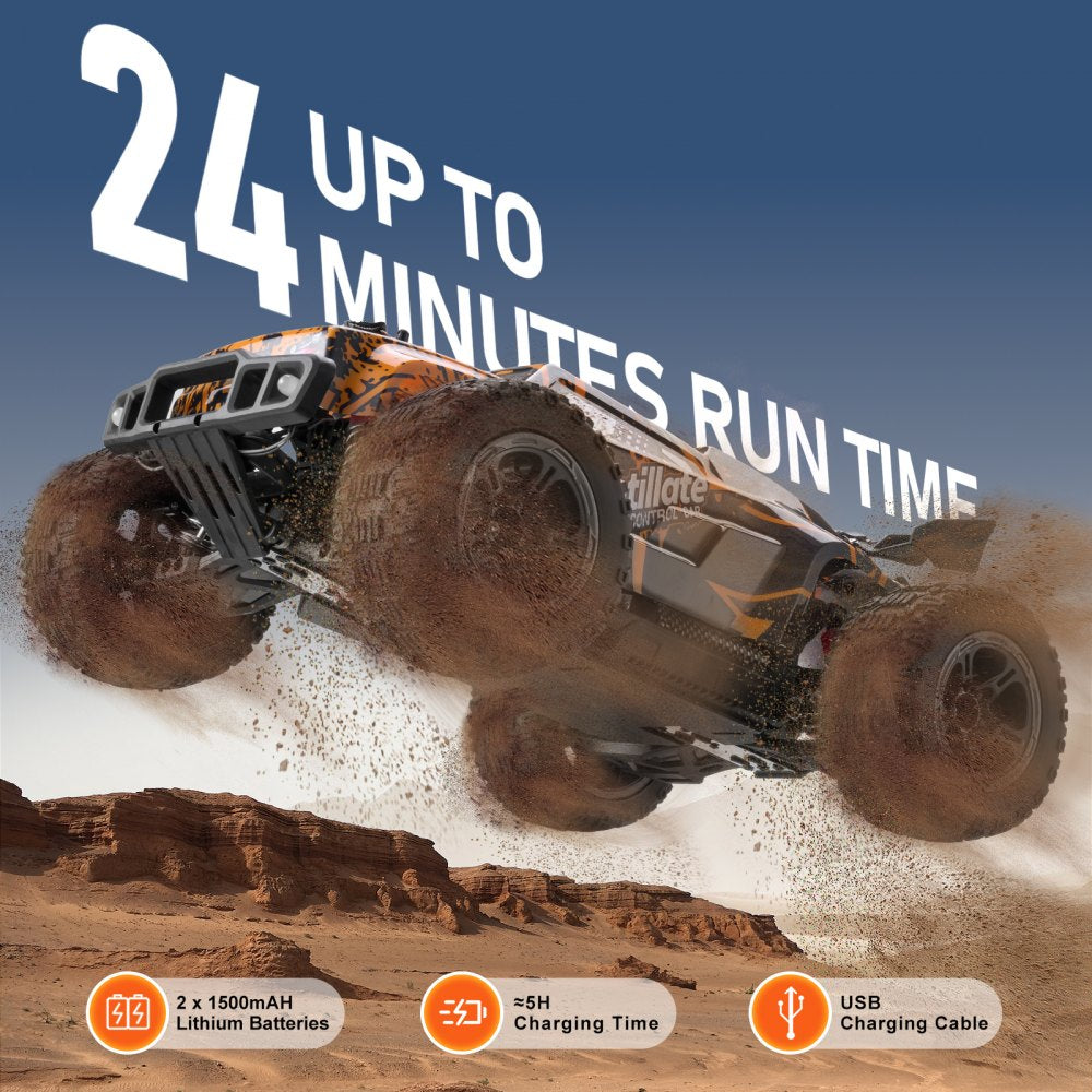206E - 1:10 Scale All-Terrain RC Car with 50 km/h Speed