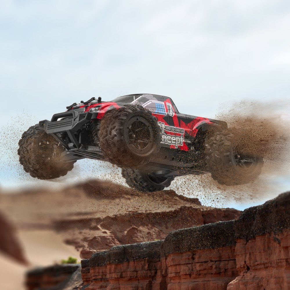 9300E - 1:18 Off-Road RC Car with High-Speed Motor and Waterproof Design