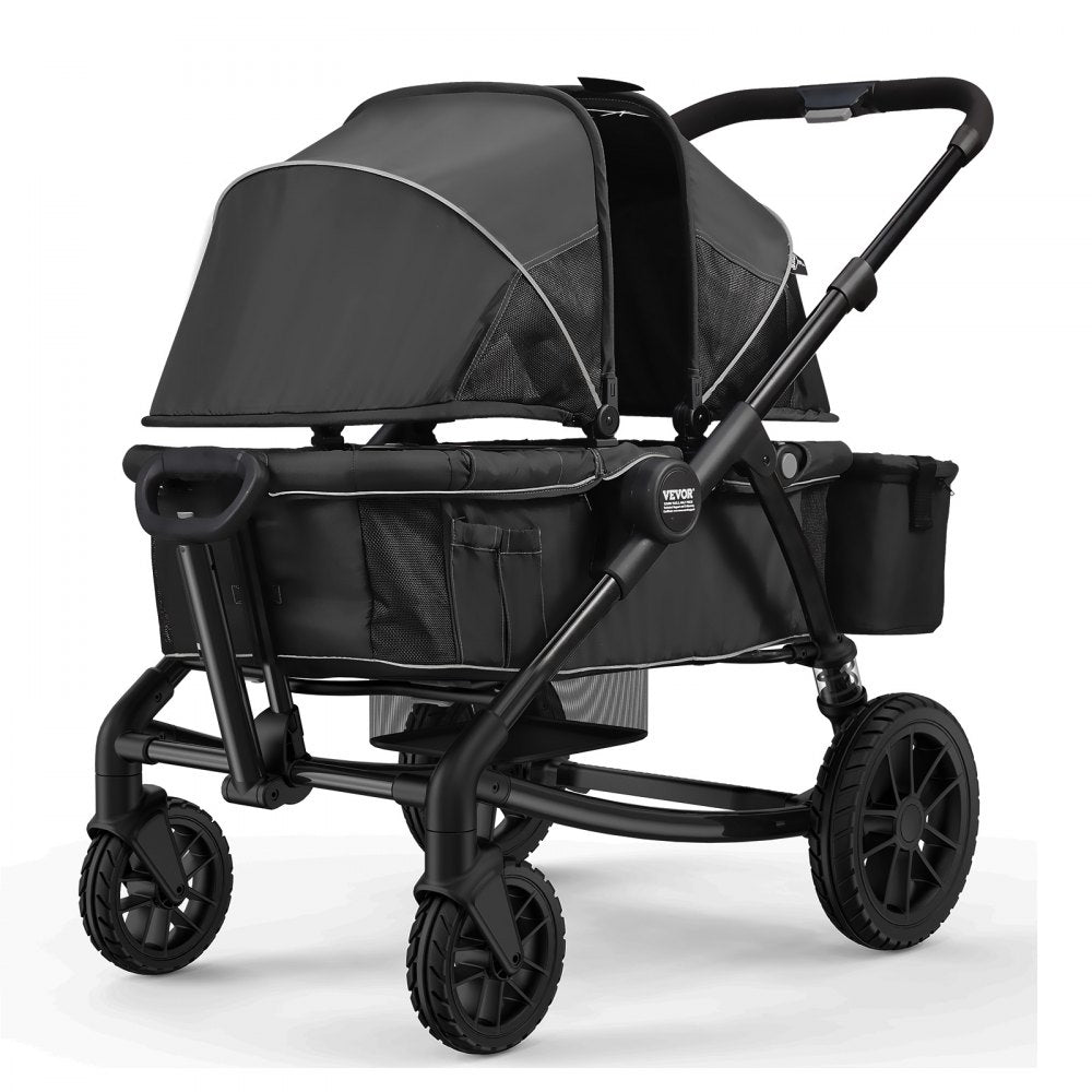 D005 - Compact All-Terrain Stroller Wagon for Two, 55 lbs Capacity
