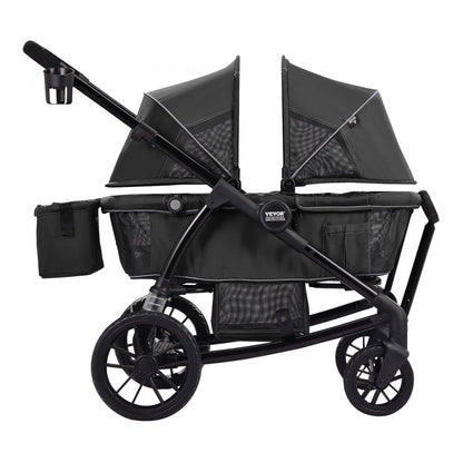 D005 - Compact All-Terrain Stroller Wagon for Two, 55 lbs Capacity