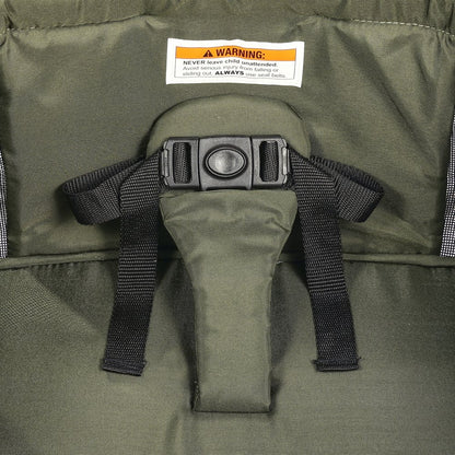 D005 - Compact All-Terrain Stroller Wagon for Twins, 55 lbs Capacity