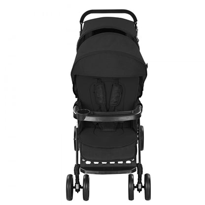 T33 - Lightweight Double Stroller with Safety Belt for All Terrains
