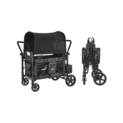 IM4seater-PS - 4-Seat Foldable Stroller Wagon with Durable Frame