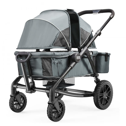 D005 - VEVOR Folding All-Terrain Wagon for Families - Supports 55lbs