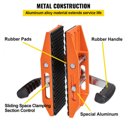 50BYJ - Heavy-Duty Lifting Clamps with 1.97" Opening and Ergonomic Handles
