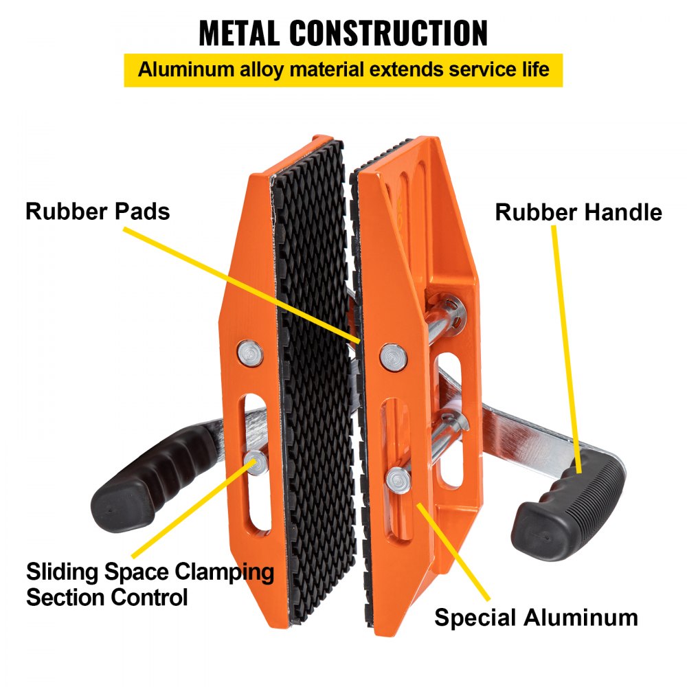 60BYJ - VEVOR Double-Handed Clamps for Lifting Panels, 550 lbs Capacity