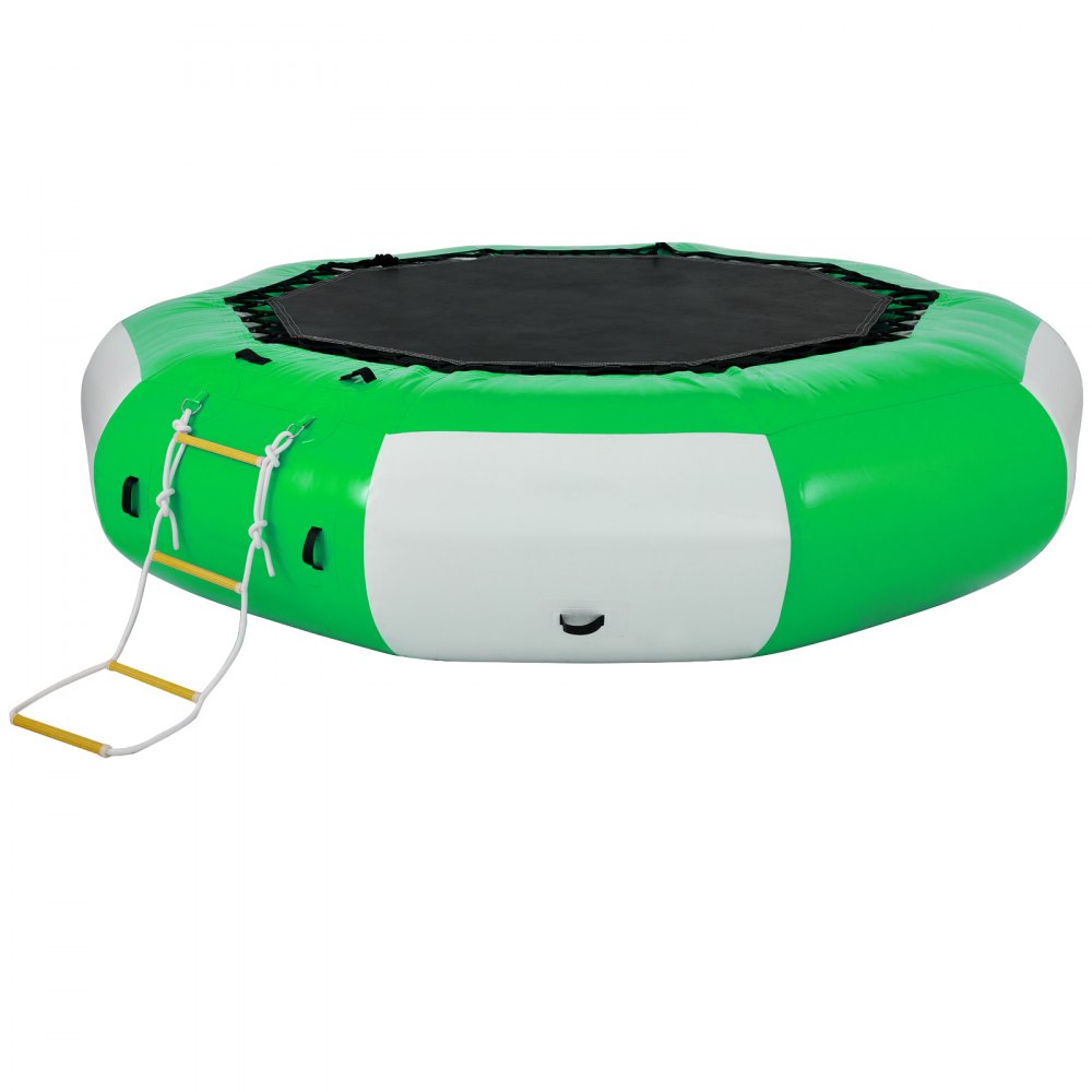 010482477164 - 10FT Inflatable Water Trampoline for Fun & Relaxation