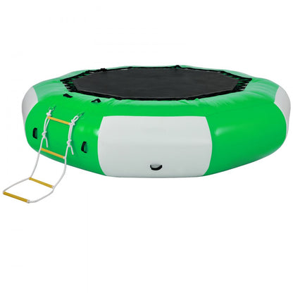 010482477164 - 10FT Inflatable Water Trampoline for Fun & Relaxation
