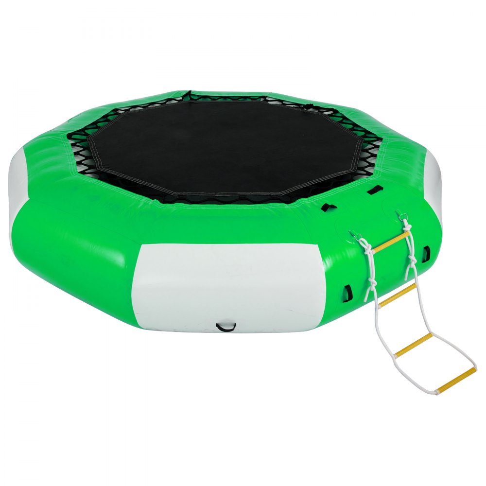 010482477164 - 10FT Inflatable Water Trampoline for Fun & Relaxation