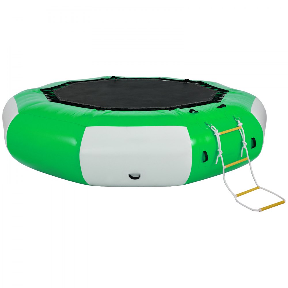 010482477164 - 10FT Inflatable Water Trampoline for Fun & Relaxation