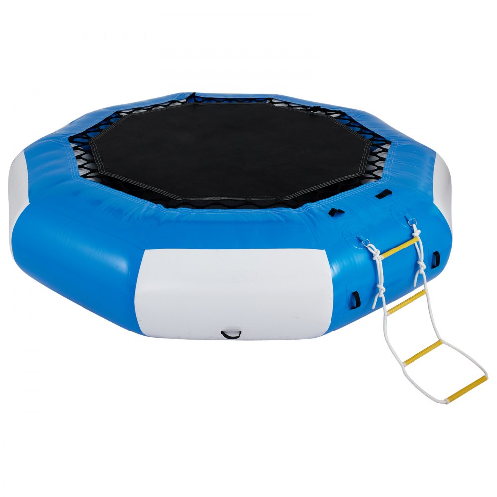010342499870 - 13ft Inflatable Water Trampoline for Lakes & Ponds