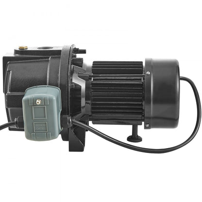 ZX11007 - 1HP Cast Iron Jet Pump, 17.6 GPM for Irrigation Tasks