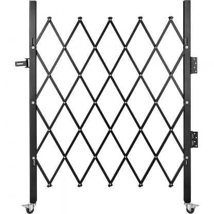 010564616036 - Adjustable 5.9ft Folding Security Gate with Lock