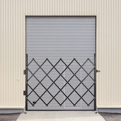 010683163000 - 48" H Steel Folding Security Gate, Expands 6.3" to 66" Wide