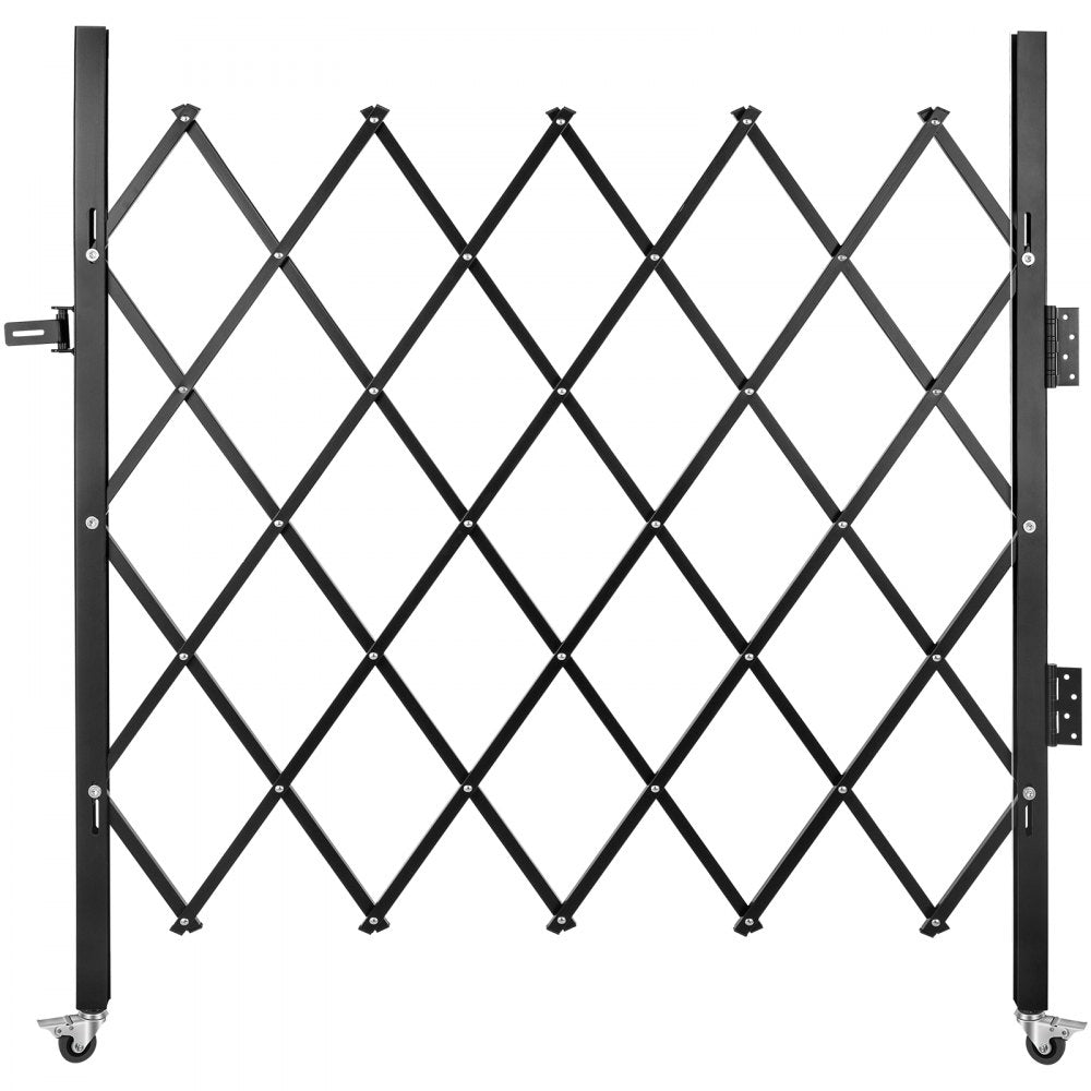 010683163000 - 48" H Steel Folding Security Gate, Expands 6.3" to 66" Wide