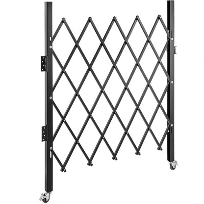 010683163000 - 48" H Steel Folding Security Gate, Expands 6.3" to 66" Wide