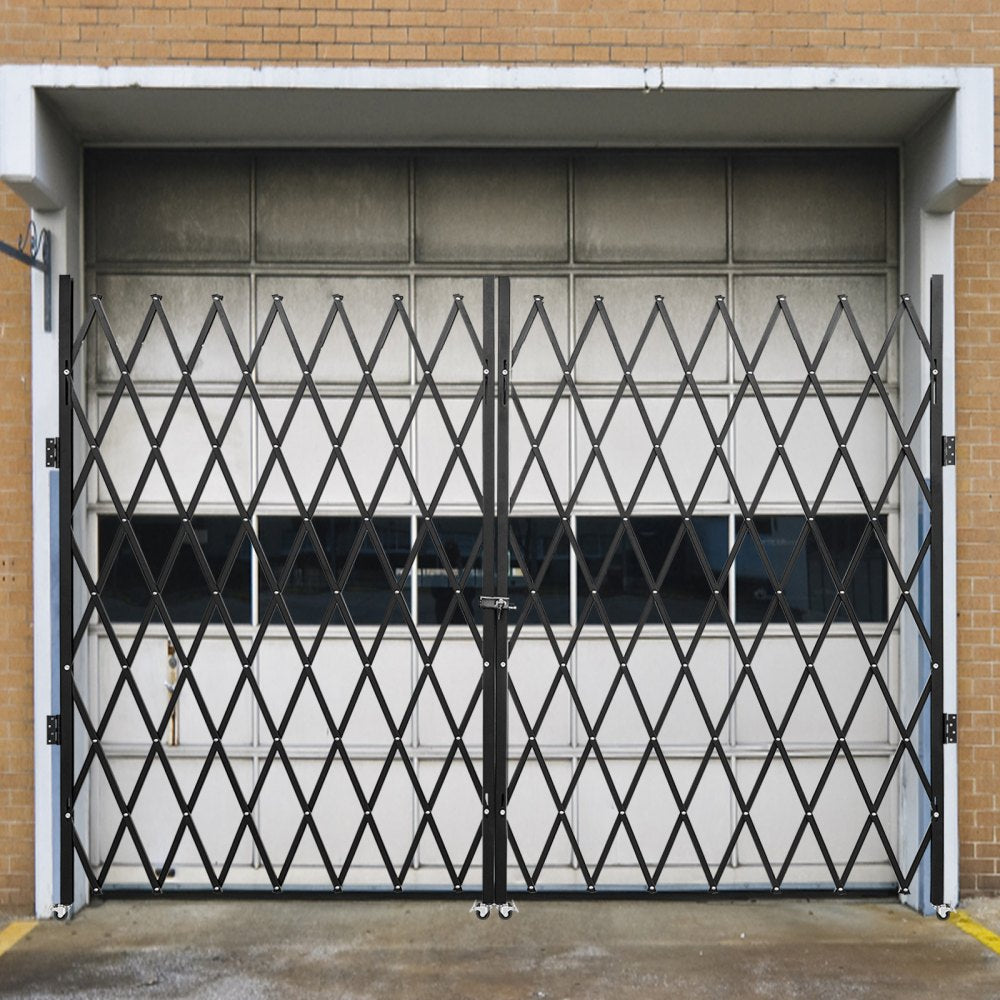 VV-SSFDM-6-1/2H - Adjustable 6.5' Steel Double Folding Security Gate