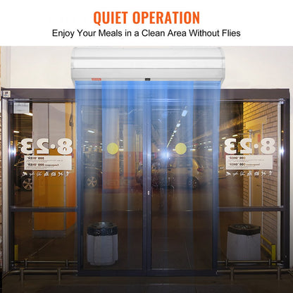 LFM120-900-U - 36" Wall-Mounted Air Curtain with 900 CFM Airflow