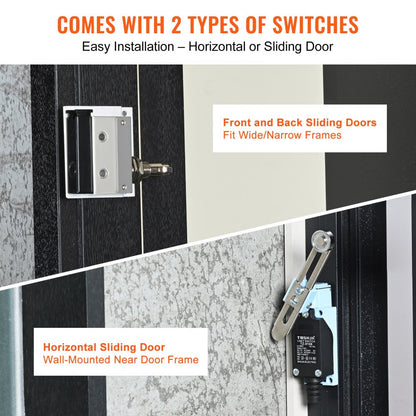 LFM120-1200-U - 48" VEVOR Air Curtain with 1200 CFM Flow Rate