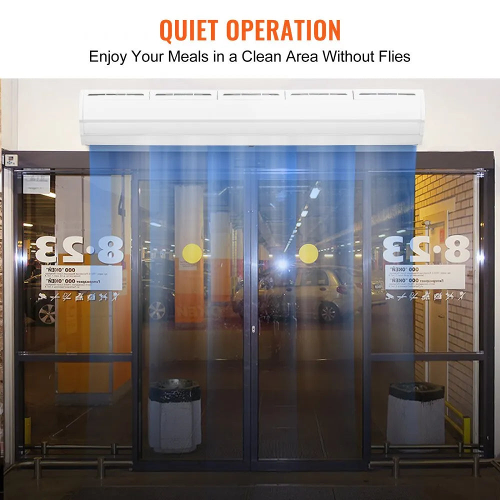 LFM120-1500-U - 60" Air Curtain 1500CFM with Dual-Speed Function