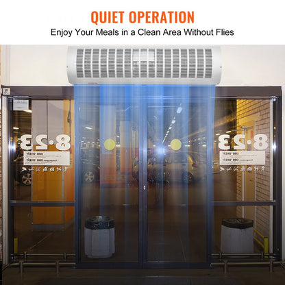 FM150-900-U - 36" Air Curtain with 1200 CFM Airflow for Clean Environments