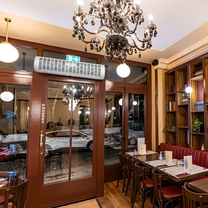 FM150-900-U - 36" Air Curtain with 1200 CFM Airflow for Clean Environments