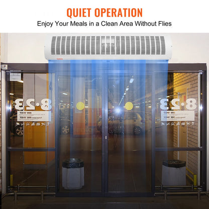 FM150-1200-U - 48" Air Curtain with 1650 CFM for Indoor Comfort