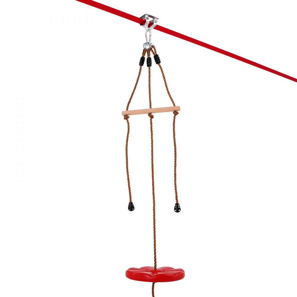 HL-65ft-009 - 65ft VEVOR Zipline Kit for 500 lb Capacity Fun!