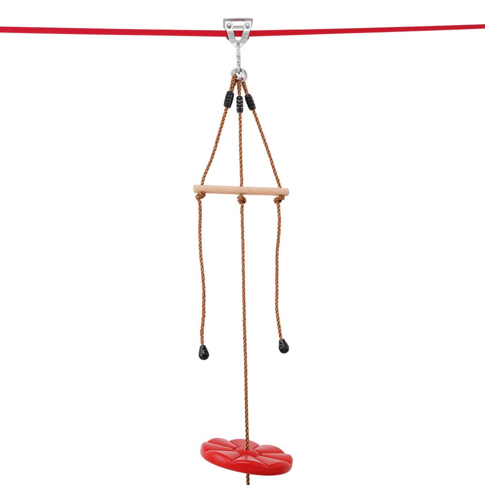 HL-65ft-009 - 65ft VEVOR Zipline Kit for 500 lb Capacity Fun!