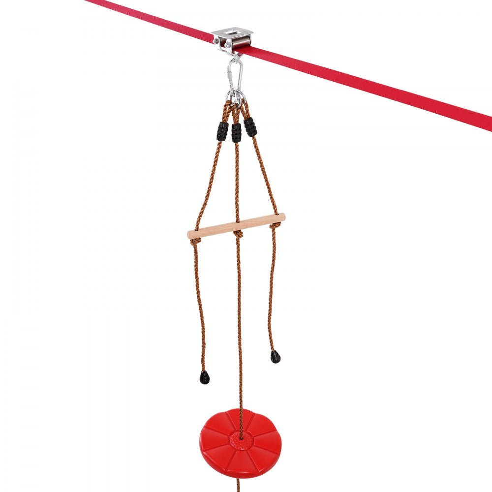 HL-65ft-009 - 65ft VEVOR Zipline Kit for 500 lb Capacity Fun!