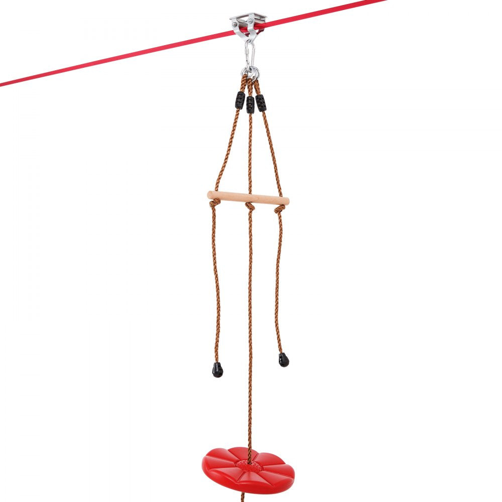 HL-65ft-009 - 65ft VEVOR Zipline Kit for 500 lb Capacity Fun!