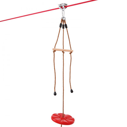 HL-65ft-009 - 65ft VEVOR Zipline Kit for 500 lb Capacity Fun!