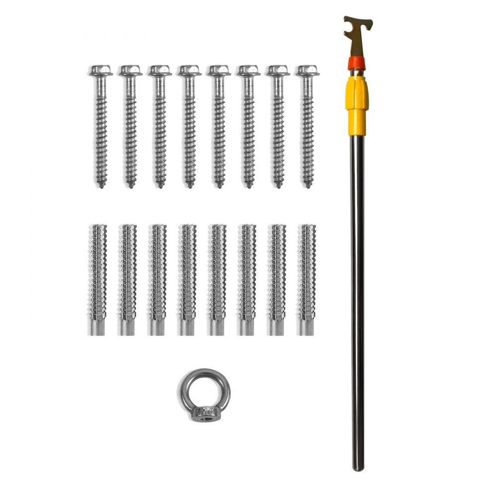 M6 - 23.6"x39.4" Automatic Attic Ladder, 350lb Capacity