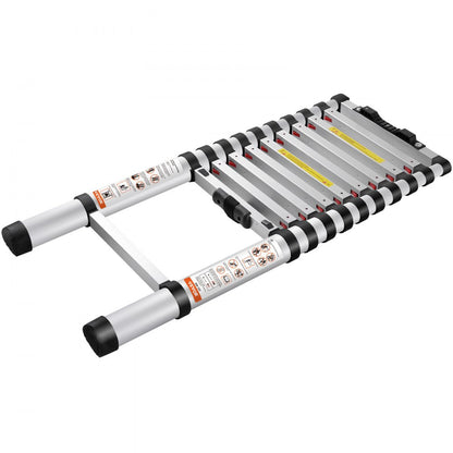 VV-SSLT-10.5 - 10.5 ft Aluminum Telescoping Ladder, Supports 375 lbs