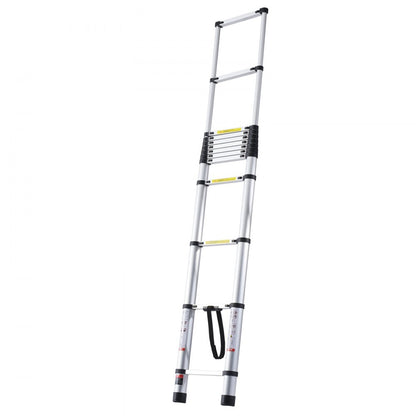 ML-1050P - 16.4FT Durable Aluminum Telescoping Ladder, 375 lbs Capacity