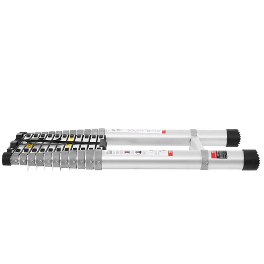ML-1050Z - 16.5FT Aluminum Telescopic Ladder with Non-slip Support