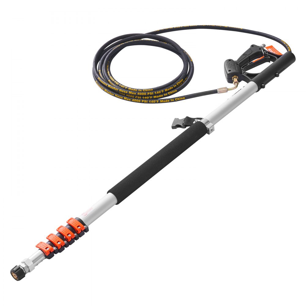 QD-SSG03 - 18 ft Telescoping Pressure Washer Wand with Accessories