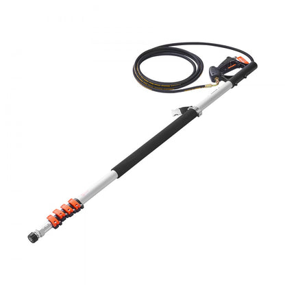 QD-SSG01 - 21 ft Telescoping Pressure Washer Wand with Brush Accessories
