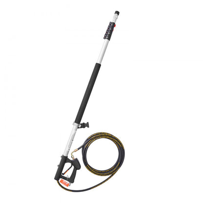 QD-SSG02 - 21 ft Lightweight Telescoping Pressure Washer Wand with 7 Nozzles