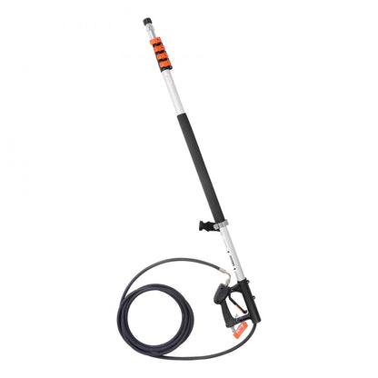 QD-SSG02 - 21 ft Lightweight Telescoping Pressure Washer Wand with 7 Nozzles