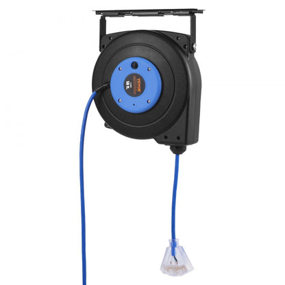 ZX-ZD150 - 50FT Retractable Extension Cord Reel with Circuit Breaker