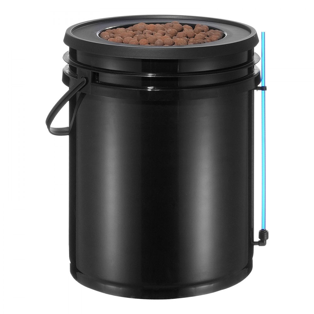 EHW0002C-DR - 2-Bucket Hydroponic Grow System with Top Drip Irrigation